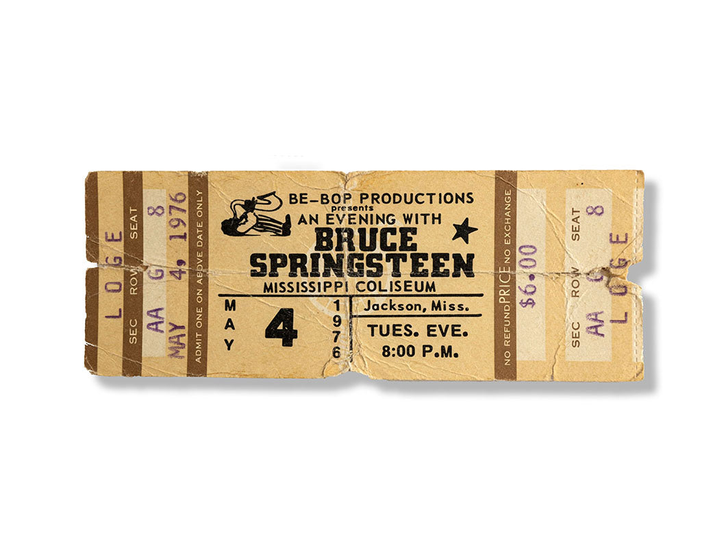 Golden Tickets - Bruce Springsteen 1976