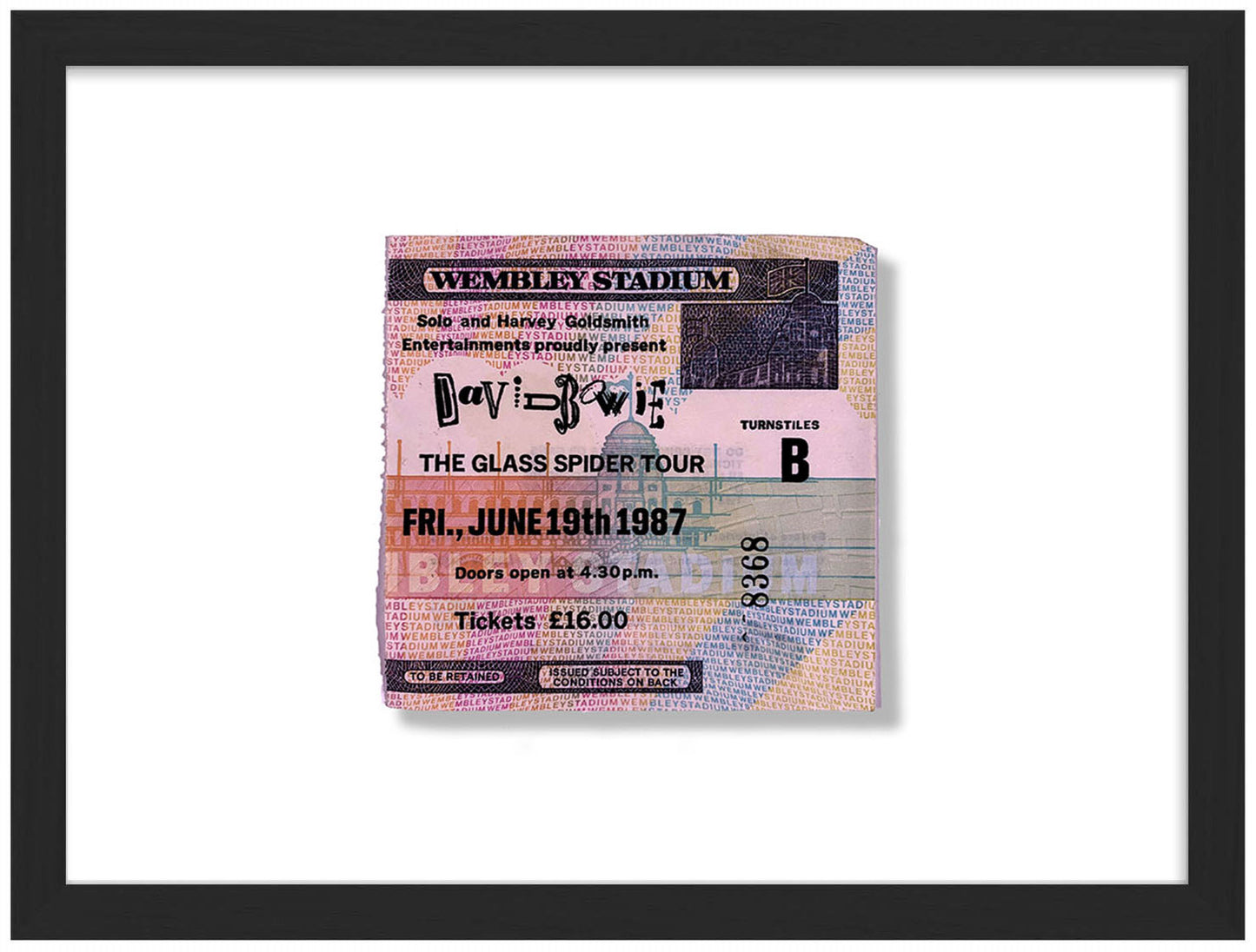 Golden Tickets - David Bowie 1987