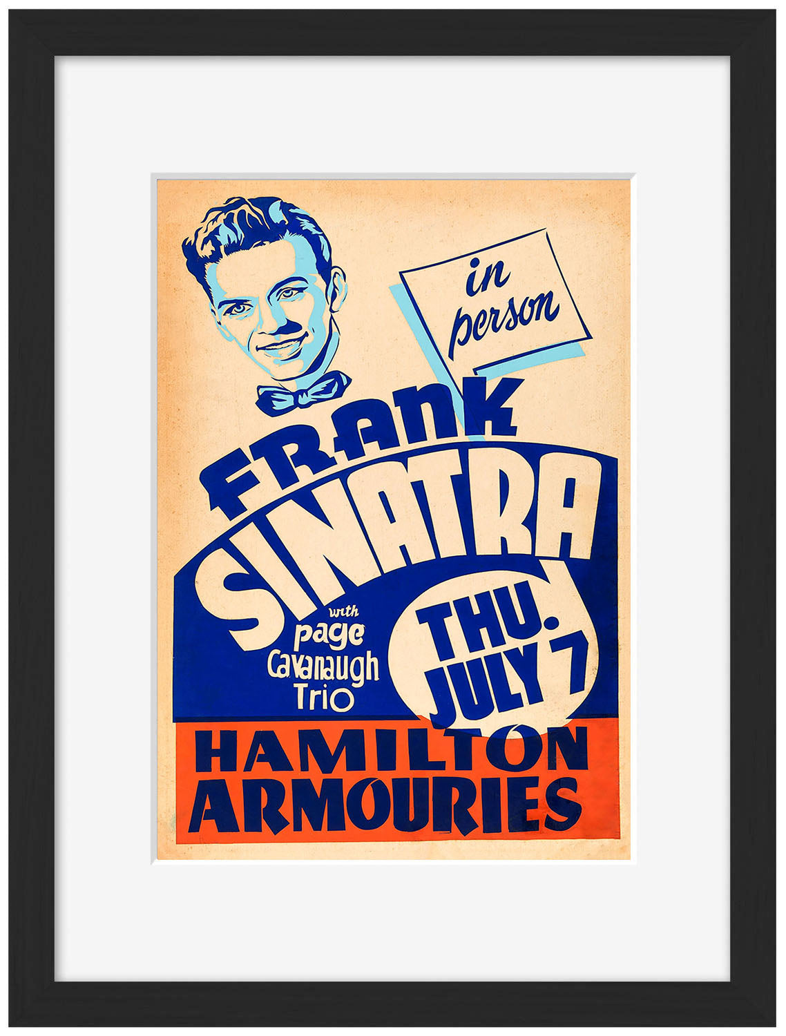 Concerts - Frank Sinatra Hamilton Armouries