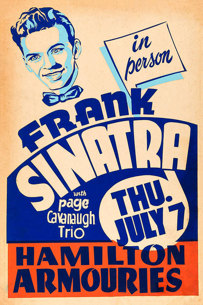 Concerts - Frank Sinatra Hamilton Armouries