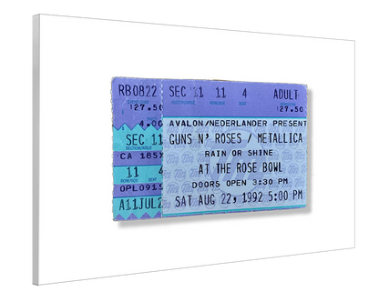 Golden Tickets - Guns n roses - Metallica 1992
