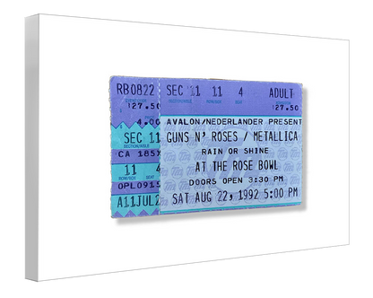 Golden Tickets - Guns n roses - Metallica 1992
