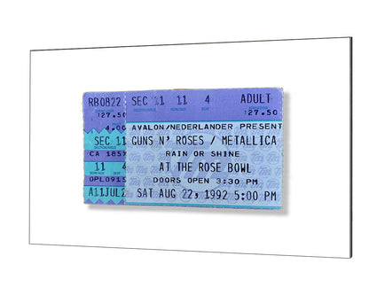 Golden Tickets - Guns n roses - Metallica 1992