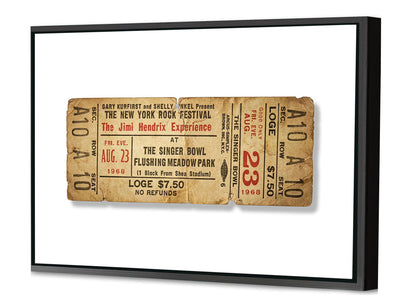 Golden Tickets - Jimi Hendrix 1968
