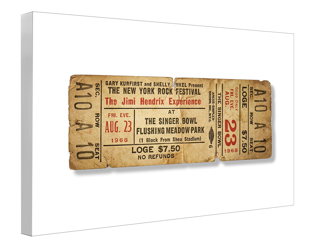 Golden Tickets - Jimi Hendrix 1968
