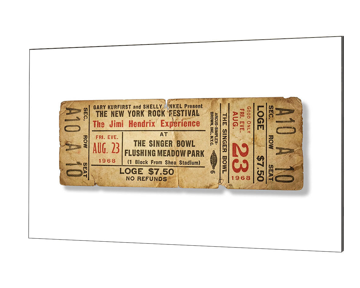 Golden Tickets - Jimi Hendrix 1968