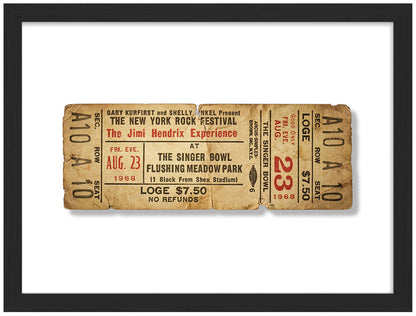 Golden Tickets - Jimi Hendrix 1968