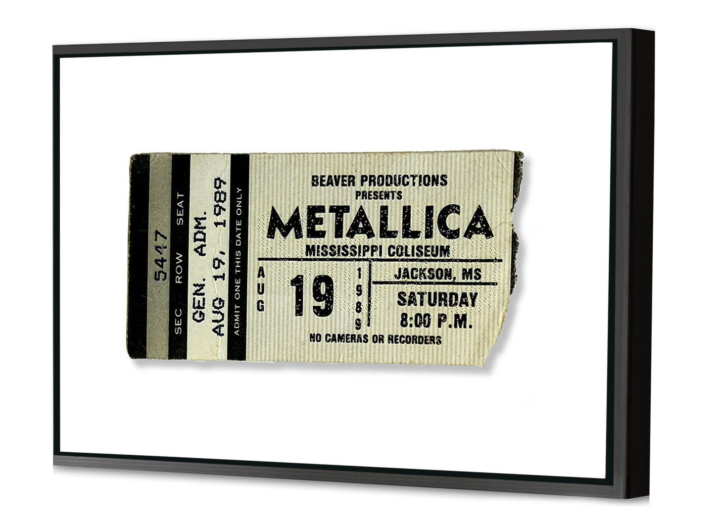 Golden Tickets - Metallica 1989
