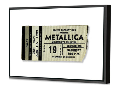 Golden Tickets - Metallica 1989