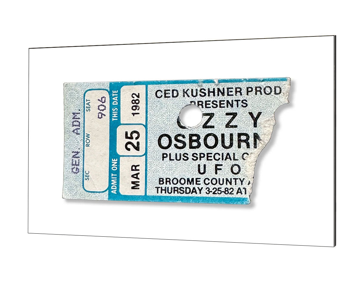 Golden Tickets - Ozzy Osbourne 1982