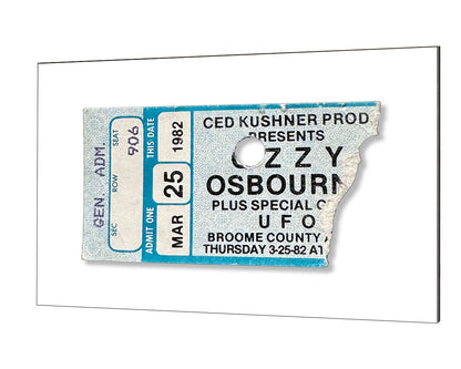 Golden Tickets - Ozzy Osbourne 1982