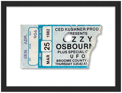 Golden Tickets - Ozzy Osbourne 1982