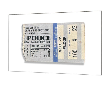 Golden Tickets - Police 1982