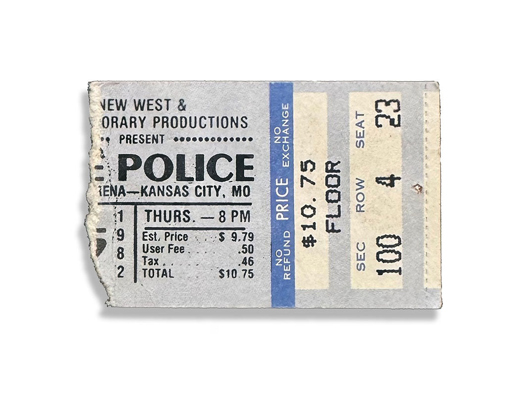 Golden Tickets - Police 1982