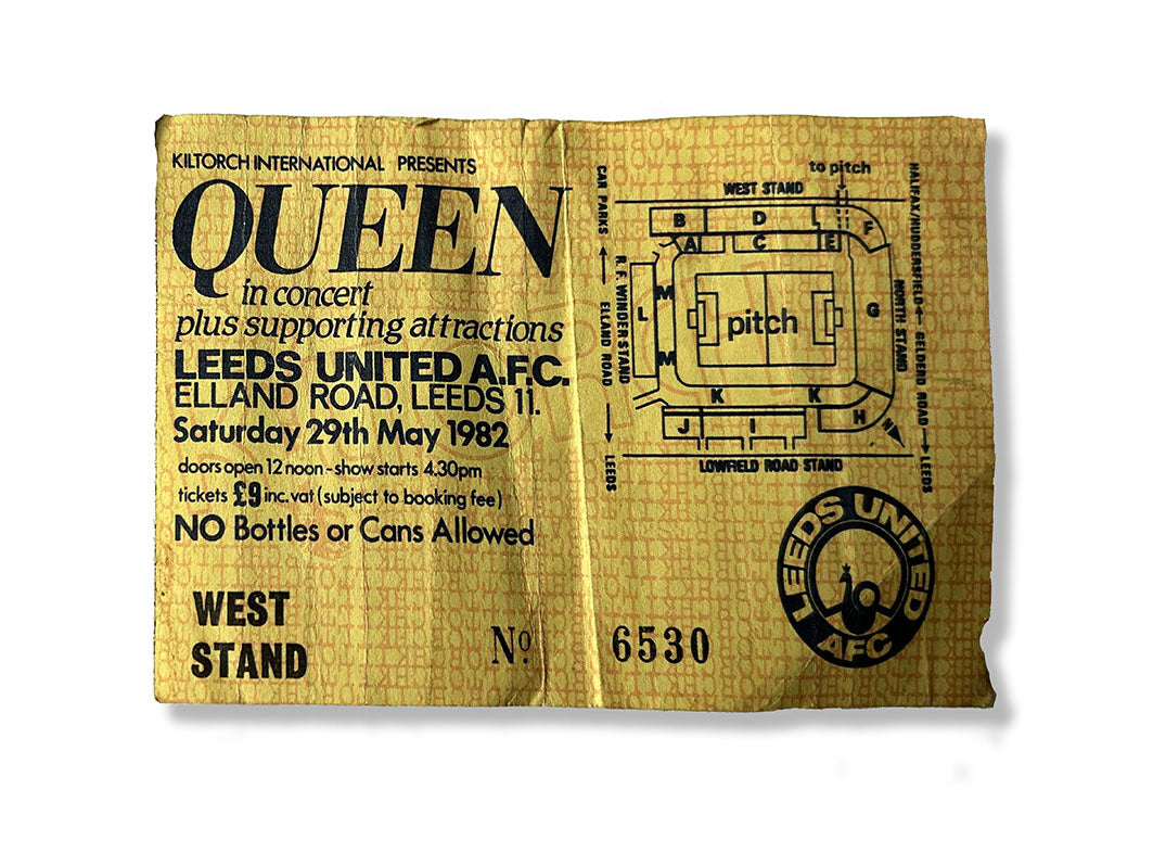 Golden Tickets - Queen 1982
