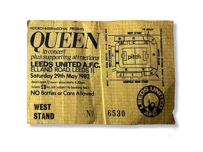 Golden Tickets - Queen 1982