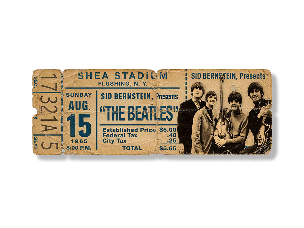 Golden Tickets - The Beatles 1965 NY