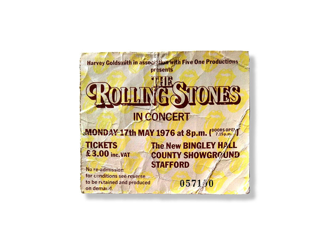 Golden Tickets - The Rolling Stones 1976