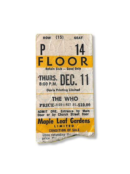 Golden Tickets - The Who