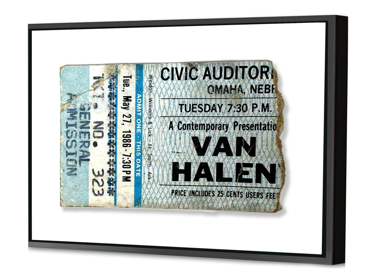 Golden Tickets - Van Halen 1986