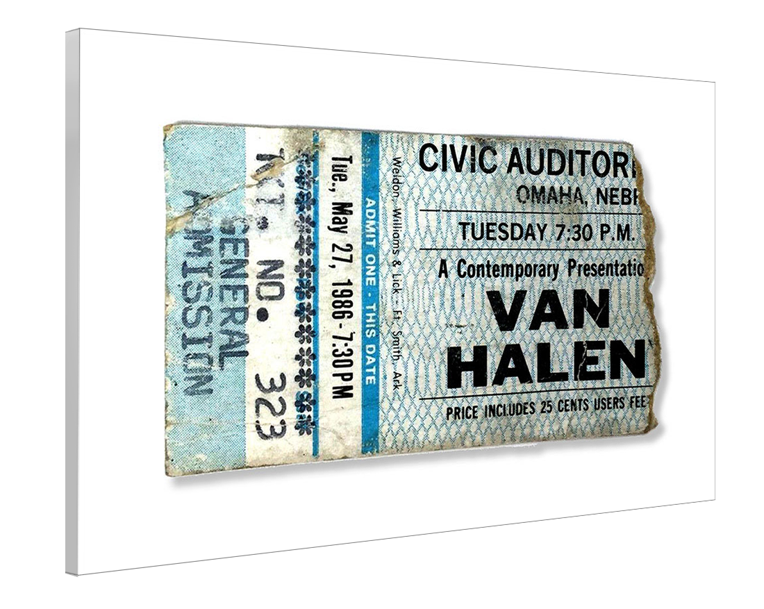 Golden Tickets - Van Halen 1986