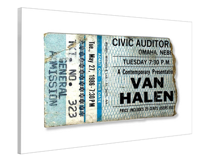 Golden Tickets - Van Halen 1986
