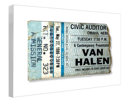 Golden Tickets - Van Halen 1986