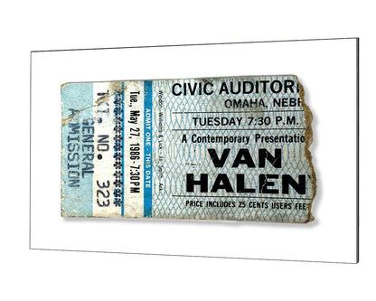 Golden Tickets - Van Halen 1986