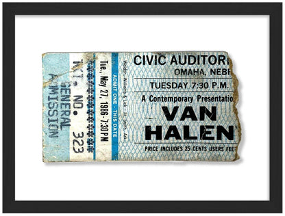 Golden Tickets - Van Halen 1986