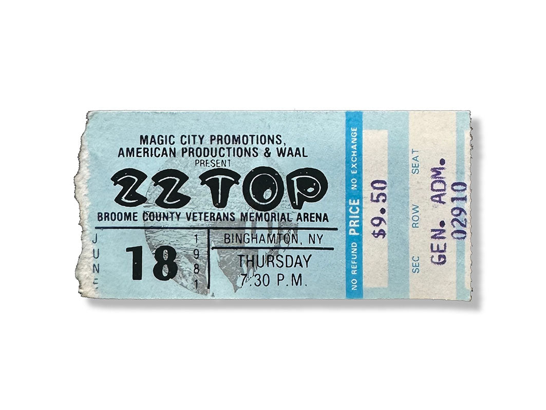 Golden Tickets - ZZ Top 1981