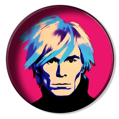 Round Trays -  Pop Art Andy Warhol - 25 cm