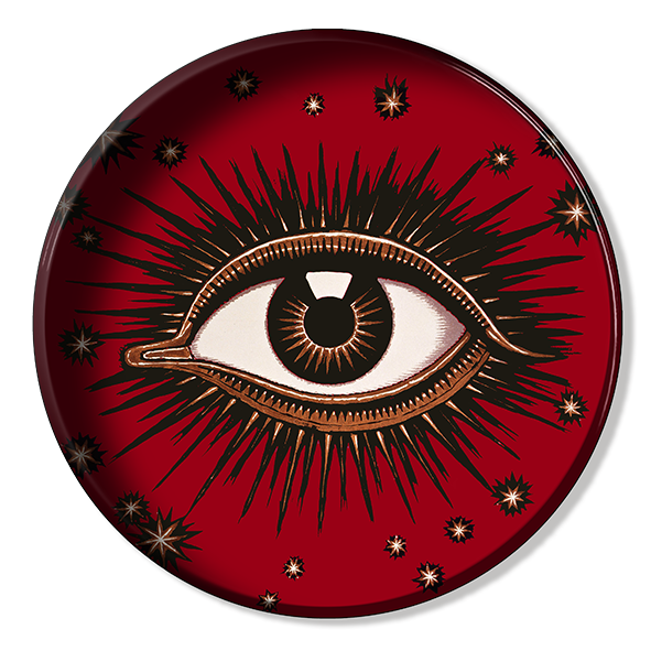 Round Trays -  Red Eye