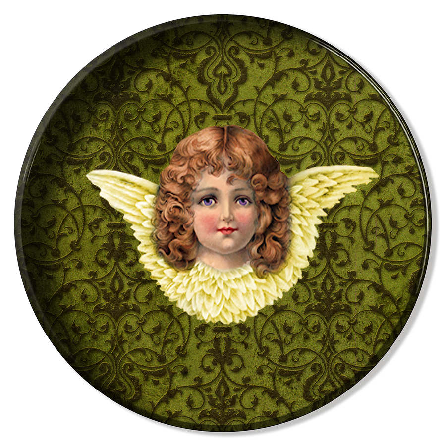 Round Trays -  Angel Yellow