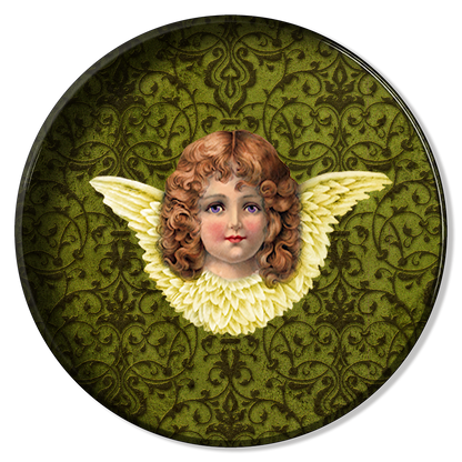 Plateaux Ronds -  Angel Yellow