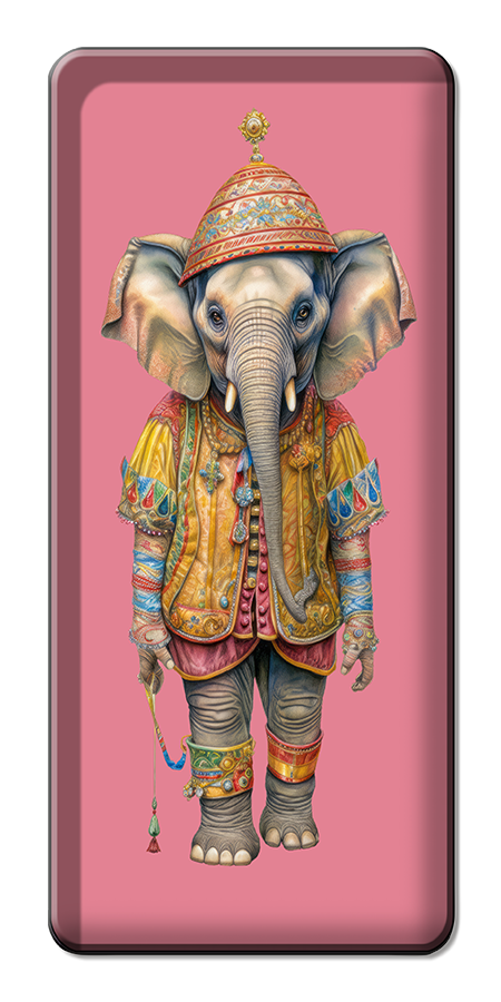 Plateaux Rectangulaires -  Circus Elephant - 20 x 40 cm