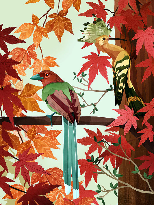 Goed Blauw - Birds of Autumn