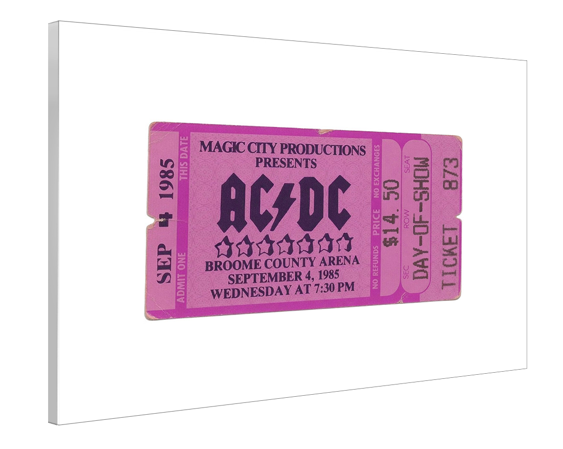 Golden Tickets - ACDC 1985