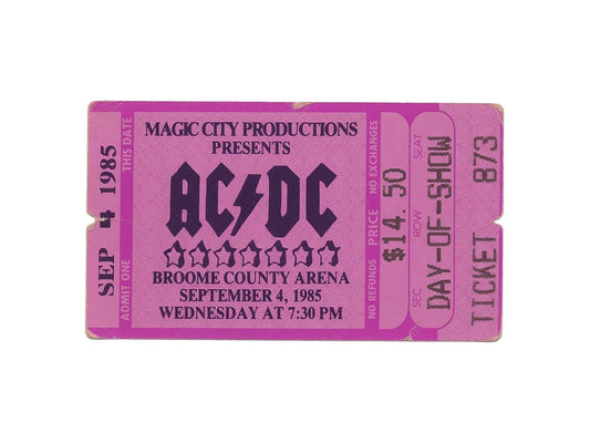 Golden Tickets - ACDC 1985