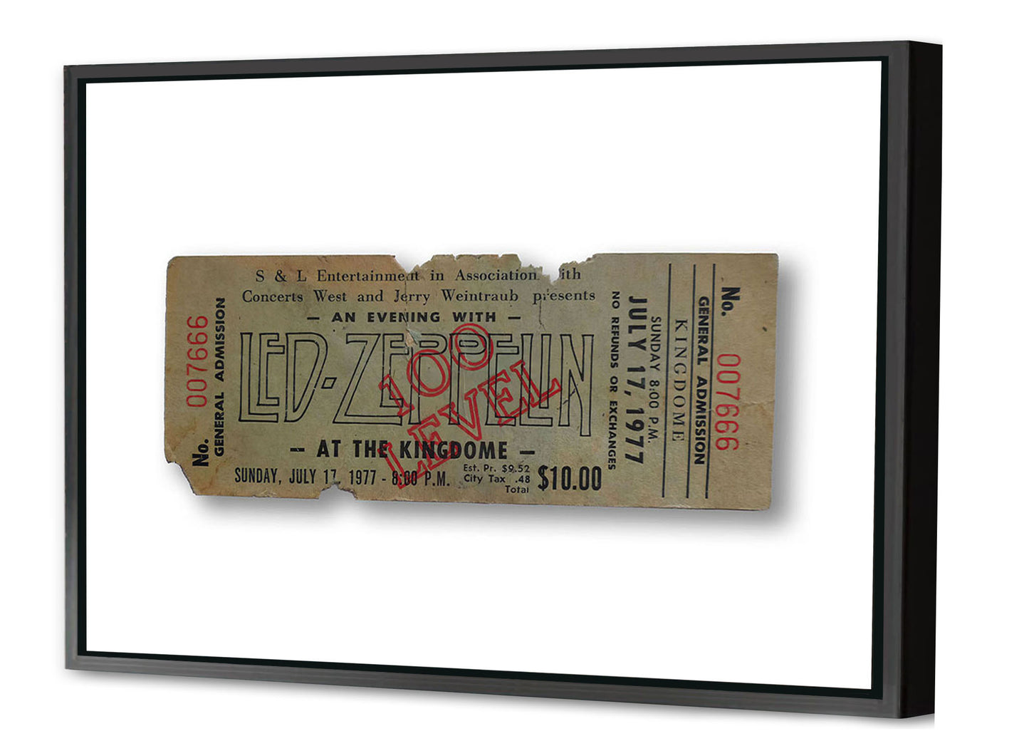 Golden Tickets - Led Zeppelin 1977