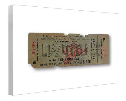 Golden Tickets - Led Zeppelin 1977