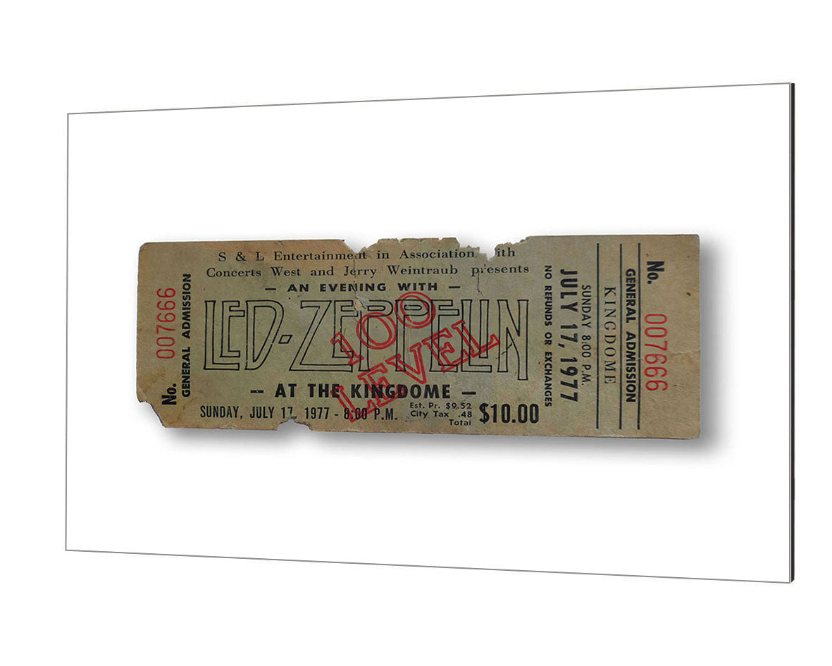 Golden Tickets - Led Zeppelin 1977