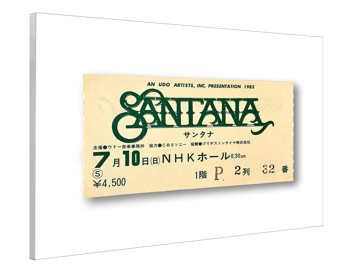 Golden Tickets - Santana 1983