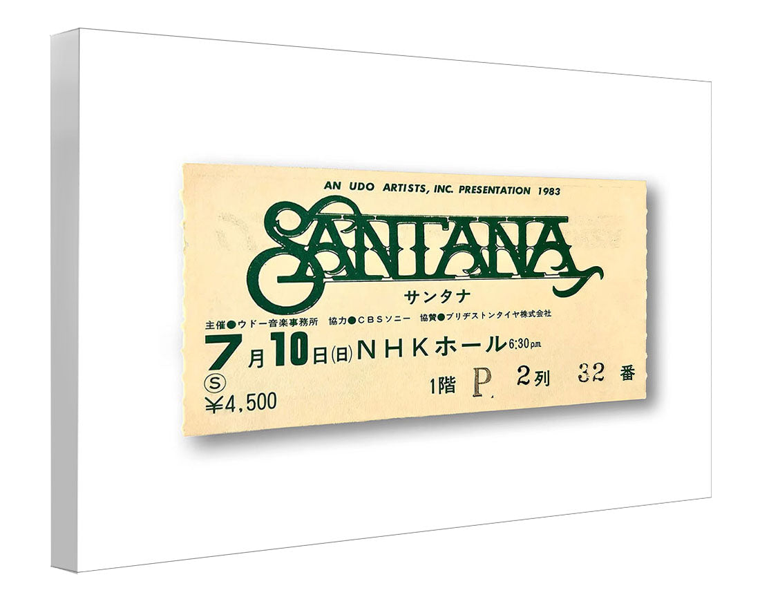 Golden Tickets - Santana 1983
