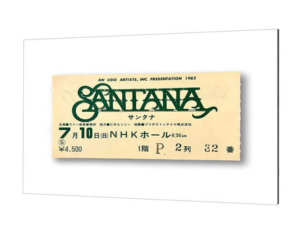 Golden Tickets - Santana 1983