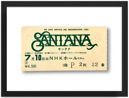 Golden Tickets - Santana 1983