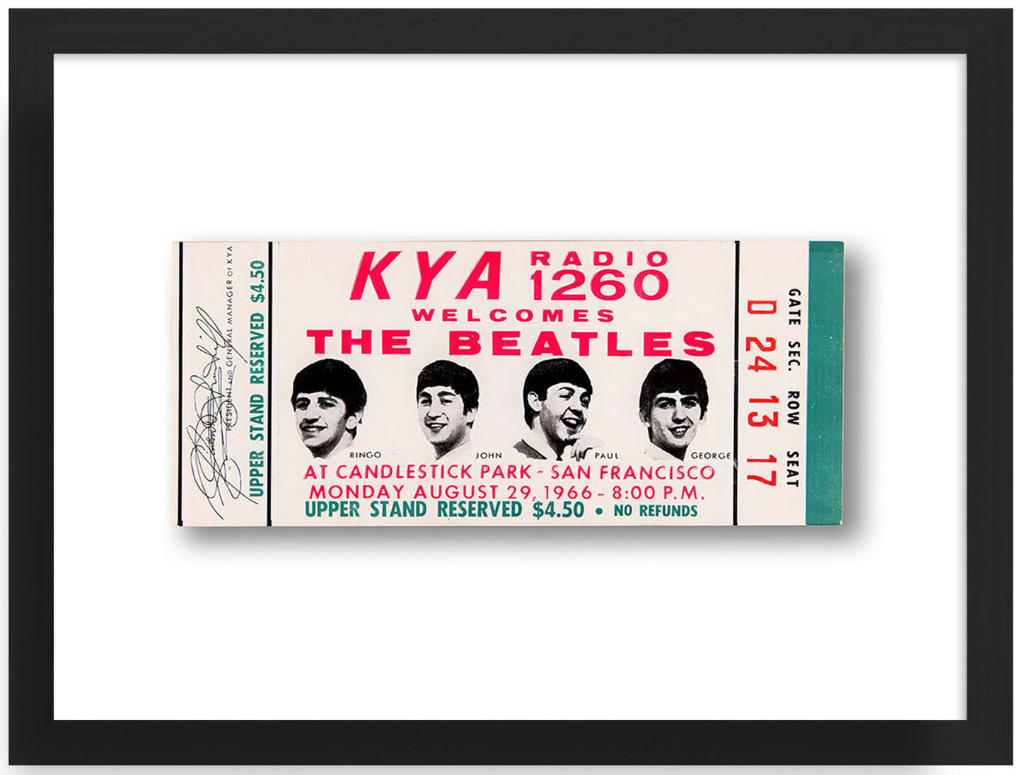 Golden Tickets - The Beatles 1966