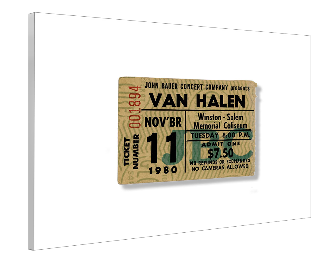 Golden Tickets - Van Halen 1980