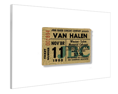 Golden Tickets - Van Halen 1980
