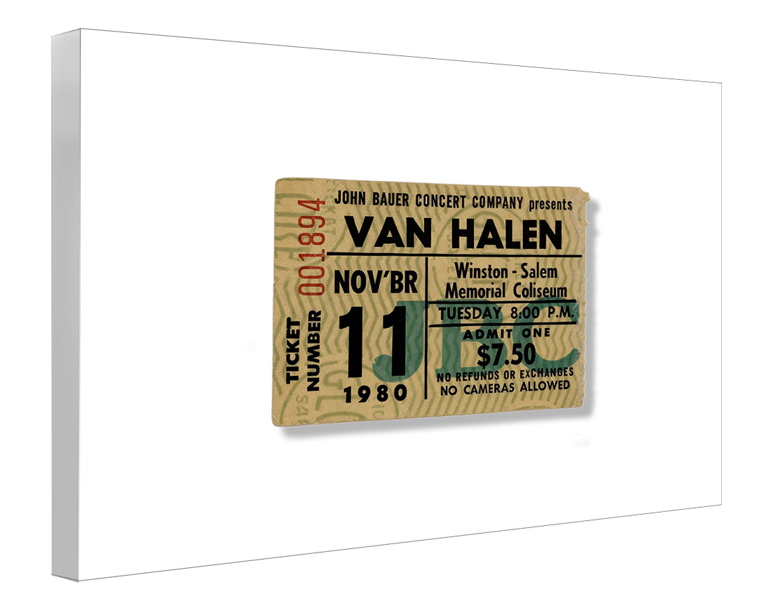 Golden Tickets - Van Halen 1980