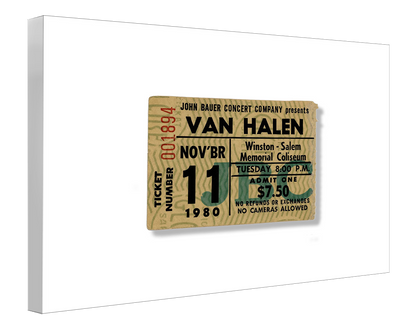 Golden Tickets - Van Halen 1980